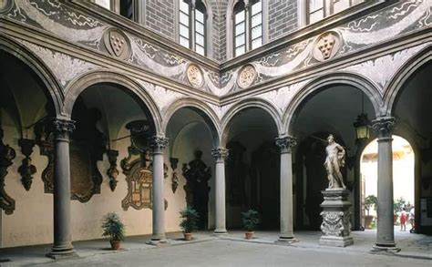 IT, Firenze, Palazzo medici. Architect Michelozzo di Bartolomeo, 1484 ...