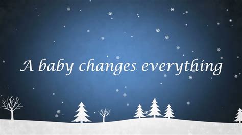 A Baby Changes Everything ~ Faith Hill ~ lyric video - YouTube