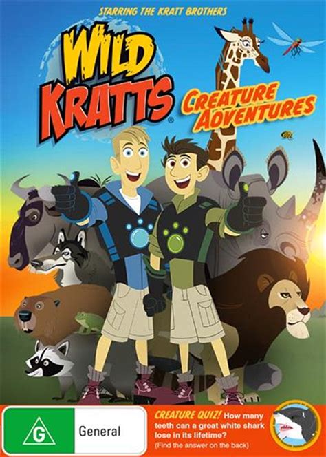 Wild Kratts - Creature Adventures Animated, DVD | Sanity