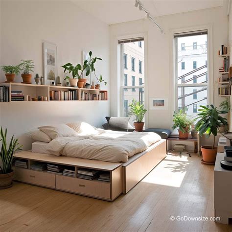 14 Clever Platform Beds With Storage You'll Love | GoDownsize