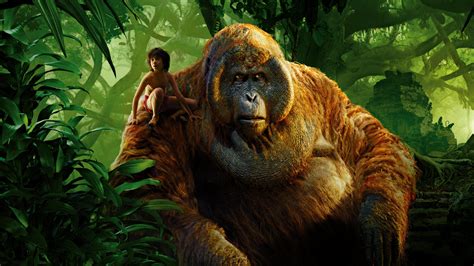 The Jungle Book 2016: King Louie & Mowgli 4K Ultra HD Wallpaper