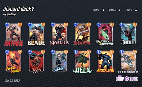 discard deck? - Decks - Marvel Snap Zone