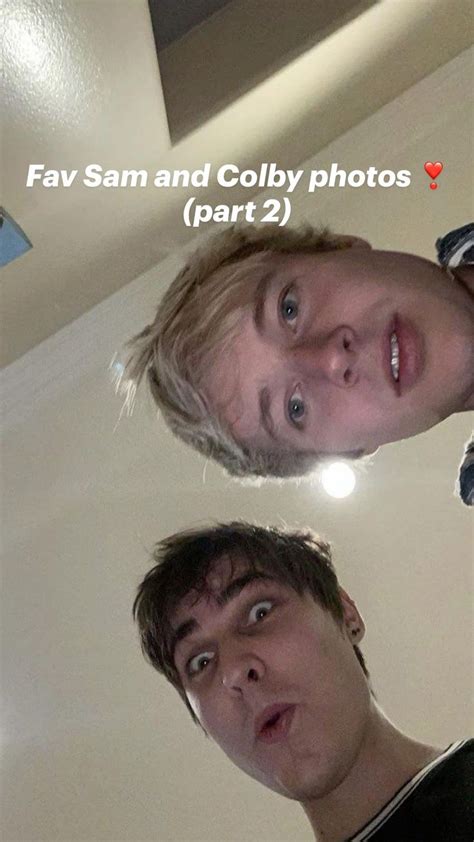 Fav Sam and Colby photos ️(part 2) | Sam and colby, Sam and colby fanfiction, Colby