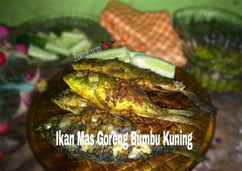 Cara Membuat Ikan Mas Goreng Bumbu Kuning Nikmat dan Praktis serta Sederhana - PermataBoga Website