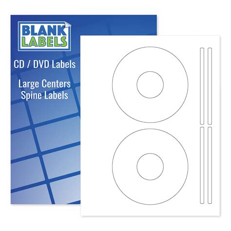 Blank Blue Label Templates