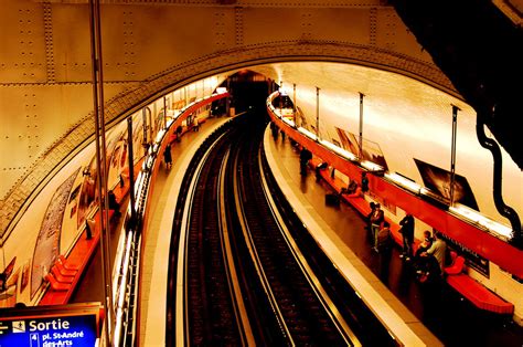Paris Metro | Saint Michel Station, Paris, France | Pedro Ribeiro Simões | Flickr