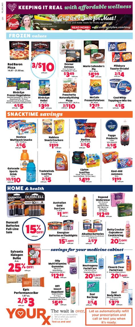 Family Fare Current weekly ad 06/23 - 06/29/2019 [7] - frequent-ads.com