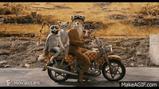 Fantastic Mr. Fox wolf scene on Make a GIF