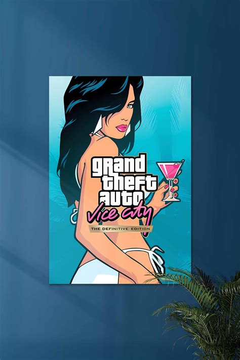 Grand Theft Auto Vice City #01 | GTA | Game Poster – Posterized