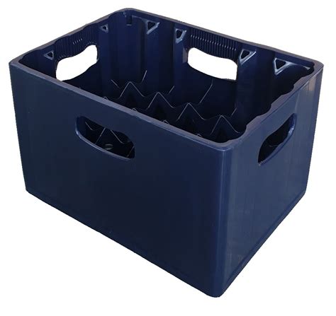 24x330 ml Brewery Beer Bottle Plastic Stacking Crate | Solent Plastics