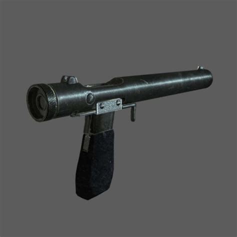 WWII Welrod Pistol - 3D Model by Petar Doychev