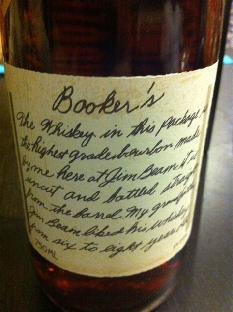 Bookers Bourbon | Booker bourbon, Good whiskey, Bourbon