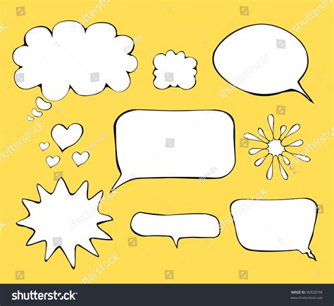 Cartoon Callouts. Vector - 36928798 : Shutterstock