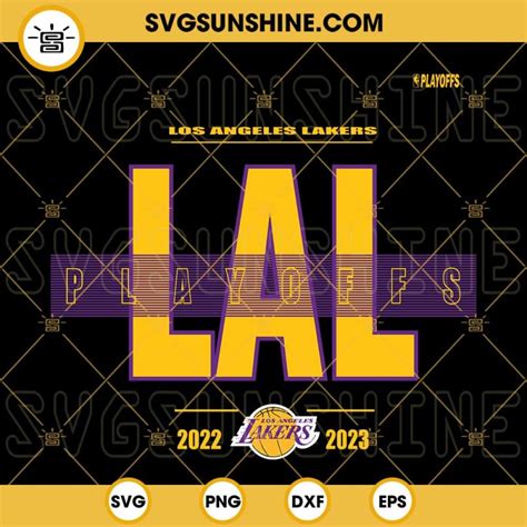 Los Angeles Lakers Playoffs 2023 SVG, NBA Playoffs 2023 SVG PNG DXF EPS