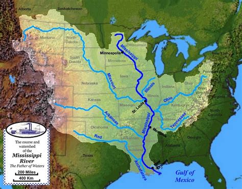 Rivers Of North America