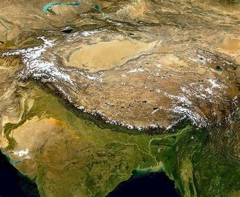 The World: Rain Shadow of the Himalayas
