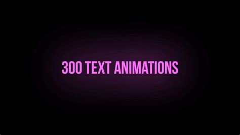 Simple Text Animations Presets – Intro Download