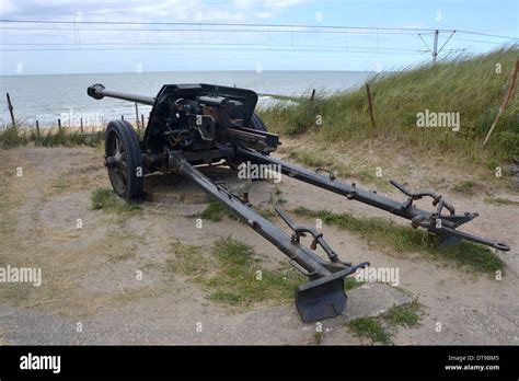 The Atlantic Wall open air museum of the second world war near oostende ...