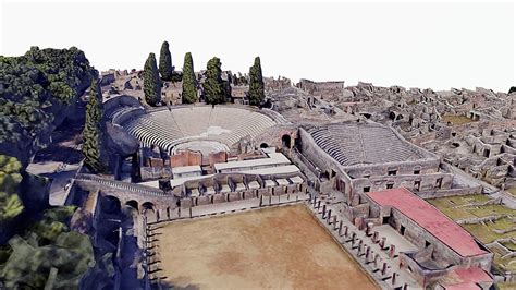 Pompeii,circus,roman,ruins,scan,map - 3D model by SENSIET (@asensio) [3c6a1b0] - Sketchfab