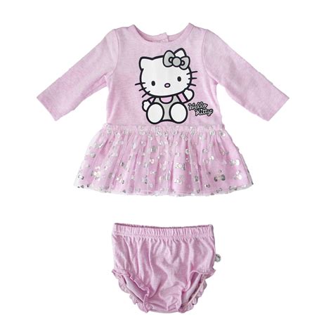 Hello Kitty Newborn & Infant Girl's Dress & Skirt - Bows - Clothing ...