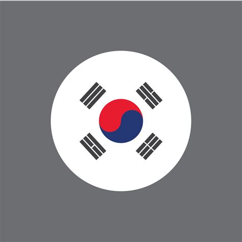 korean flag vector illustration design 21951884 Vector Art at Vecteezy