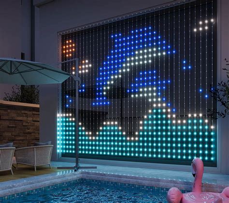 Govee LED Curtain Lights Illuminate Your House with Pixel Art and ...