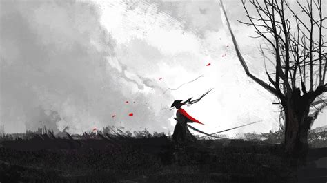 Red Samurai Art Wallpapers - Top Free Red Samurai Art Backgrounds ...