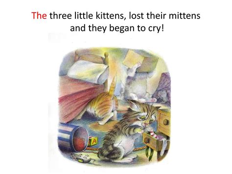 Three Little Kittens Lost Their Mittens - Clashing Pride