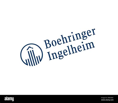 Boehringer Ingelheim, rotated logo, white background Stock Photo - Alamy