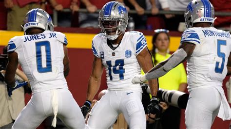 Detroit Lions wide receiver Amon-Ra St. Brown scores NFL's first ...