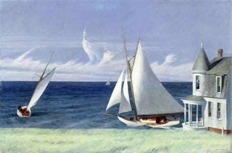 Edward Hopper, Portrait of Orleans, 1950 | Edward hopper paintings, Edward hopper, American realism