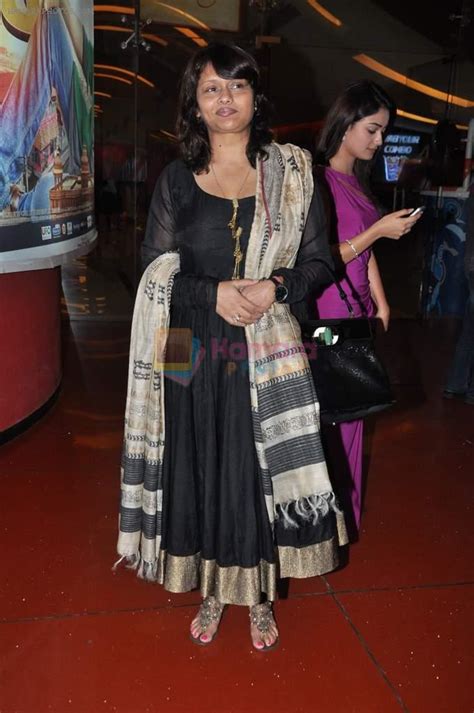 Pallavi Joshi at the premiere of bengali Film in Cinemax, Mumbai on 9th Oct 2013 / Pallavi Joshi ...