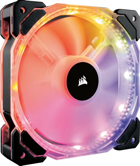 CORSAIR HD Series 120mm Case Cooling Fan Kit with RGB lighting HD120 ...