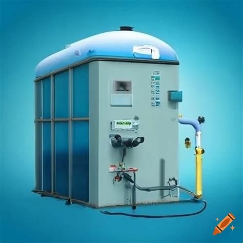 Portable water treatment plant on Craiyon