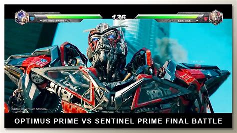 Sentinel Prime Vs Optimus Prime