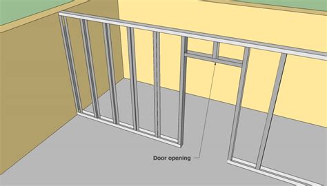 How to frame with metal studs | HowToSpecialist - How to Build, Step by Step DIY Plans