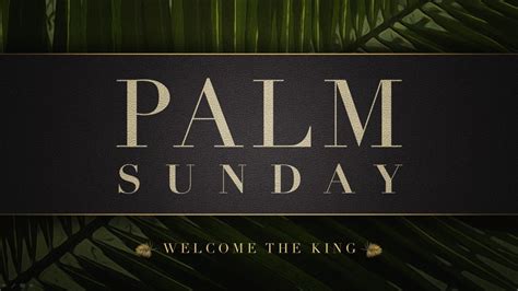 Sermon: Palm Sunday - Matthew 21:1-11