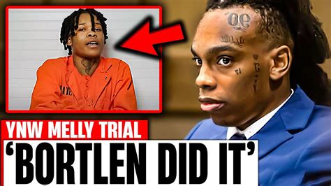 YNW Melly SNITCHING On YNW Bortlen In Trial Video - YouTube