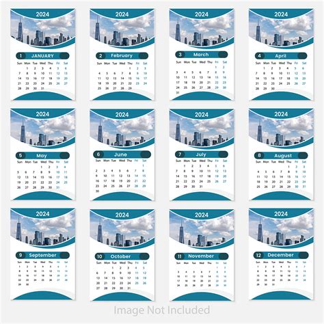 Corporate Business Calendar 2024 on Behance