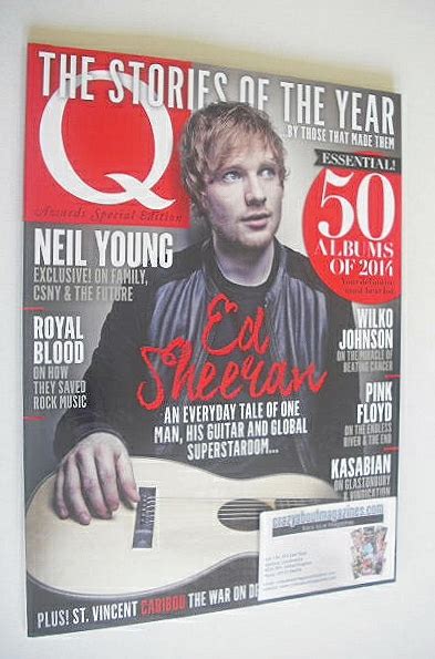 Q magazine - Ed Sheeran cover (January 2015)