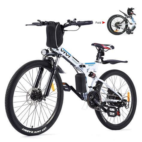 VIVI 26" Electric Bike for Adults,Folding Electric Mountain Bicycle ...