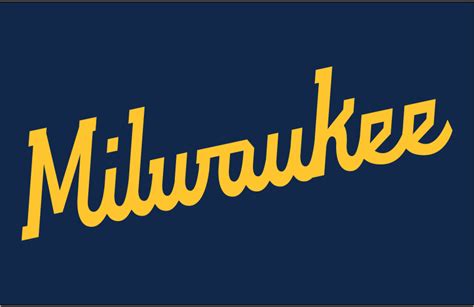 Milwaukee Brewers Logo - Jersey Logo - National League (NL) - Chris ...