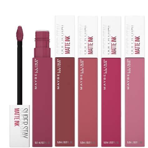 Maybelline Super Stay Matte Ink Liquid Lipstick Pink Edition | Lipstick ...