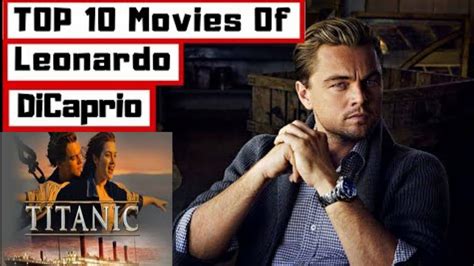 Top 10 movies of Leonardo DiCaprio *2020 - YouTube