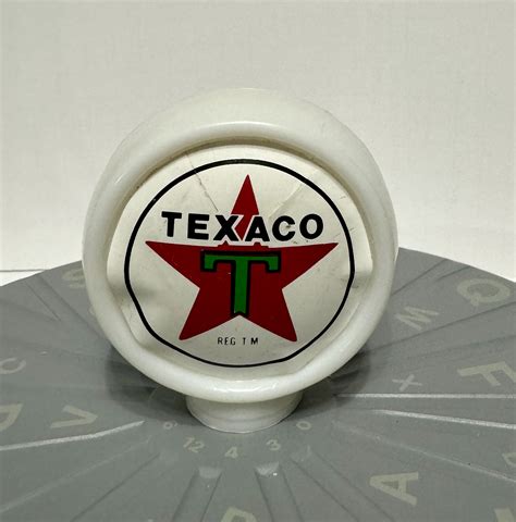 Texaco "Star" Gas Pump Globe Gasoline Sign Base by JA Prints and Crafts ...