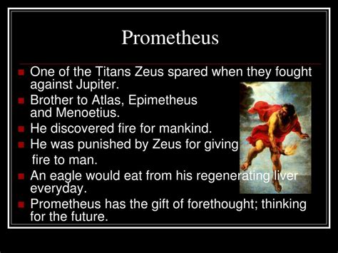 PPT - Prometheus, Epimethius, and Pandora PowerPoint Presentation, free ...