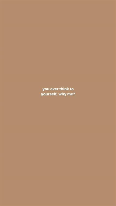 Download Aesthetic Beige Sad Quote Wallpaper | Wallpapers.com