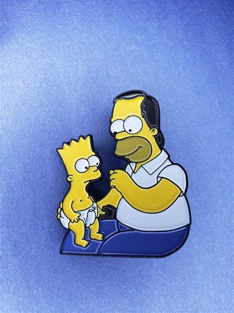 The Simpsons Homer and Baby Bart - Etsy