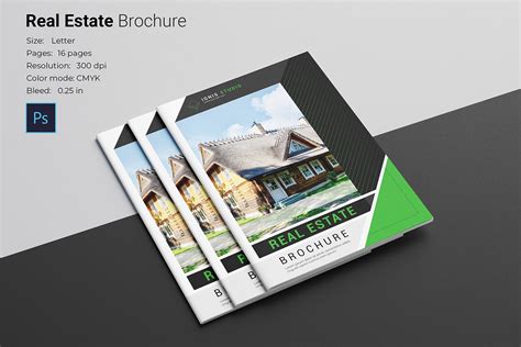 Real Estate Brochure Template | Brochure Templates ~ Creative Market