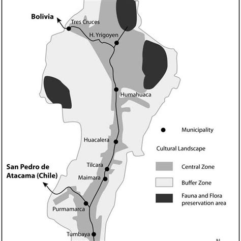 La Quebrada de Humahuaca (Map by J. Dellier and author). | Download Scientific Diagram